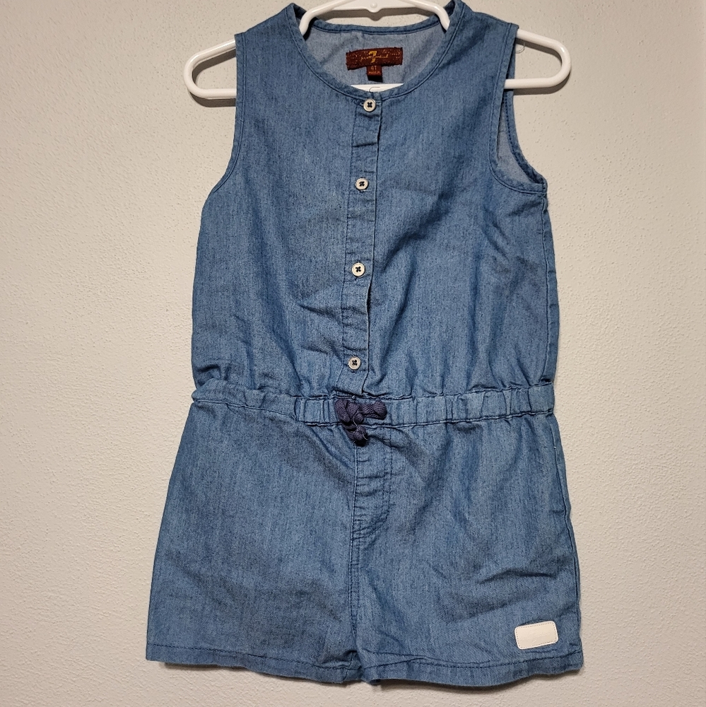 7 For All Mankind Girl's Romper Size 4T